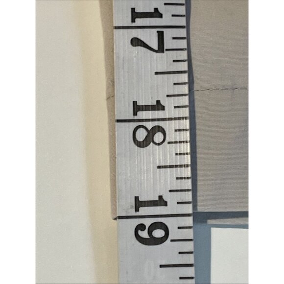 Talbots Stretch Capri Pants Women's Size 6 Petite Khaki Beige Classic Preppy - Picture 8 of 11